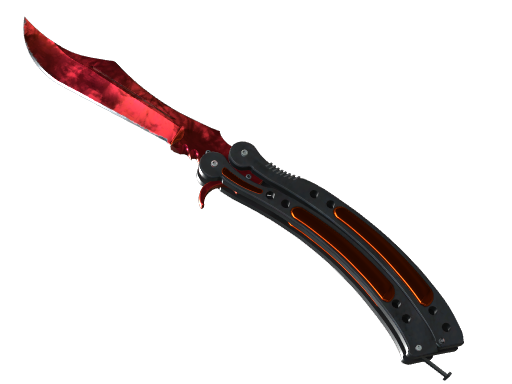 ★ Butterfly Knife | Doppler Ruby (Factory New) skin