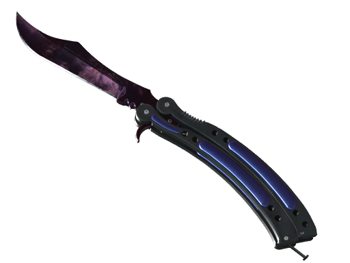 ★ Butterfly Knife | Doppler Black Pearl (Minimal Wear) skin