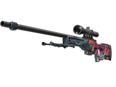 AWP | Hyper Beast (Well-Worn) skin