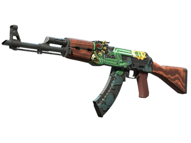 AK-47 | Fire Serpent (Minimal Wear) skin