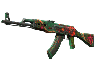 AK-47 | Wild Lotus (Battle-Scarred) skin