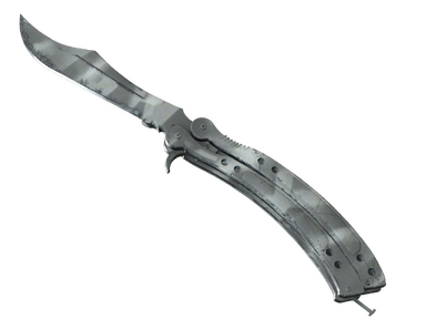 ★ Butterfly Knife | Urban Masked (Well-Worn) skin