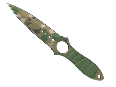 ★ Skeleton Knife | Forest DDPAT (Well-Worn) skin